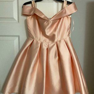 Honey peachy pink dress - new with tags - size small